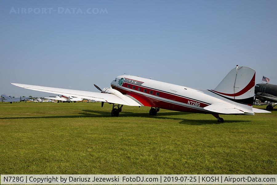 N728G, 1942 Douglas DC-3C (C-47-DL) C/N 4359, Douglas DC-3C  C/N 4359, N728G