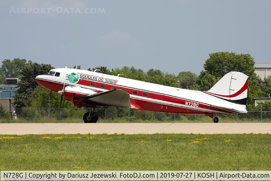 N728G, 1942 Douglas DC-3C (C-47-DL) C/N 4359, Douglas DC-3C  C/N 4359, N728G