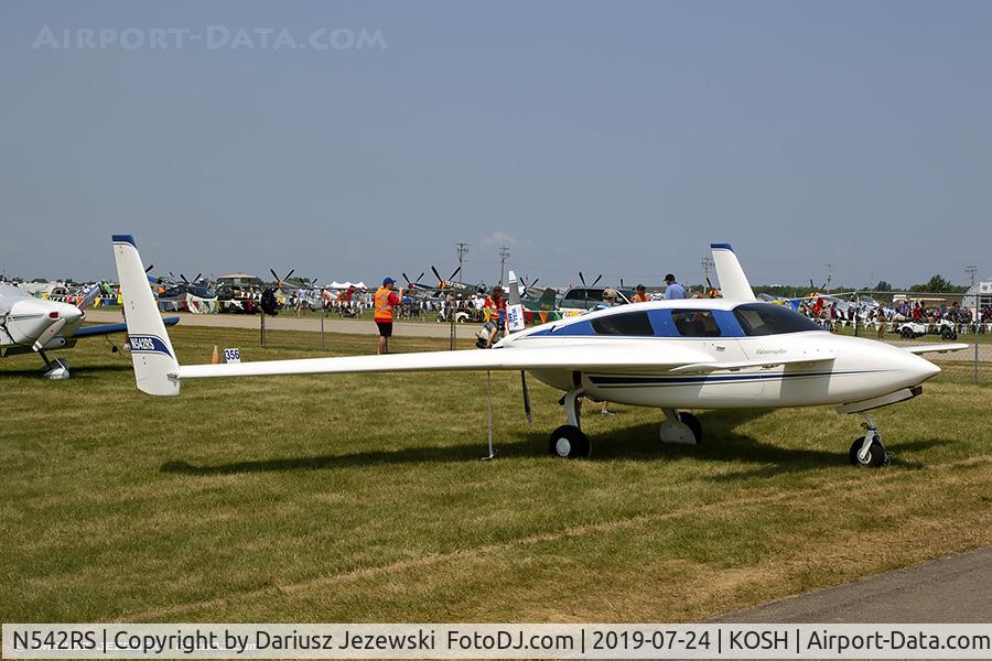N542RS, Velocity Velocity XL RG5 C/N 3RX?, Ronald L Stacey XL RG5  C/N 3RX 167 , N542RS