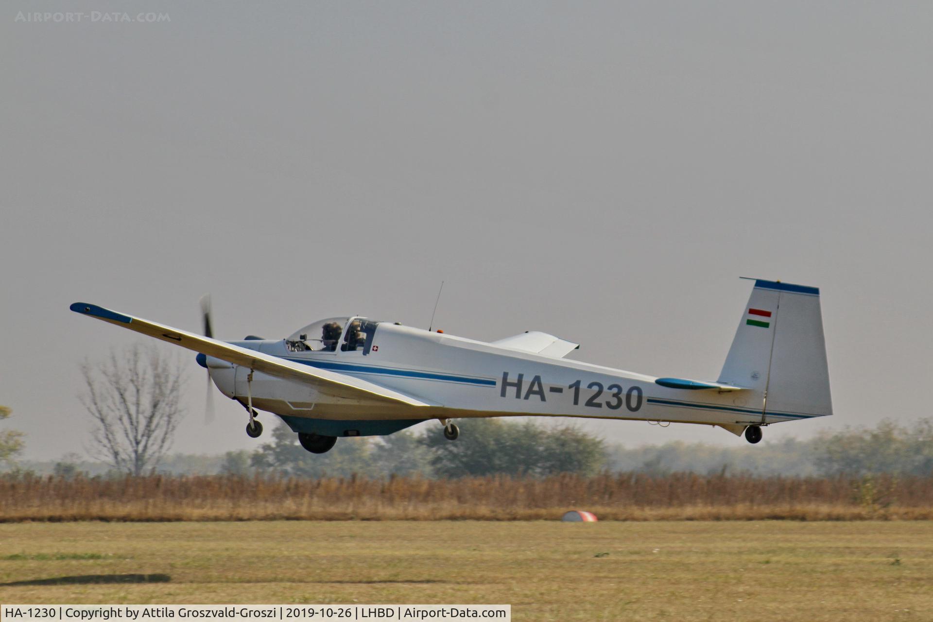 HA-1230, 1971 Scheibe SF-25C Falke C/N 46217C, LHBD - Börgönd Airport, Hungary