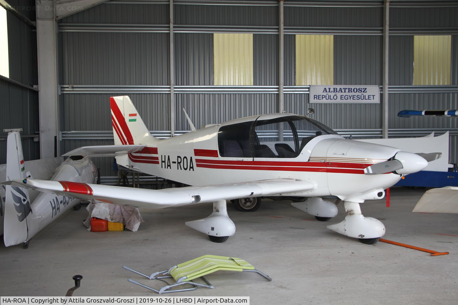 HA-ROA, Robin DR-400-180 Regent C/N 1301, LHBD - Börgönd Airport, Hungary