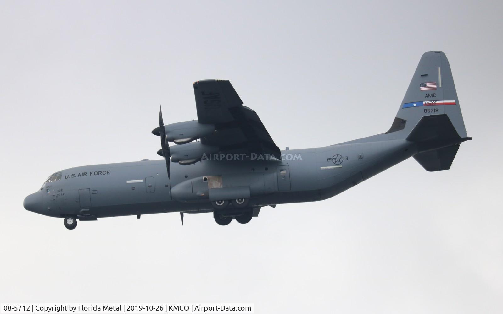 08-5712, 2008 Lockheed Martin C-130J-30 Super Hercules C/N 382-5712, C-130J-30
