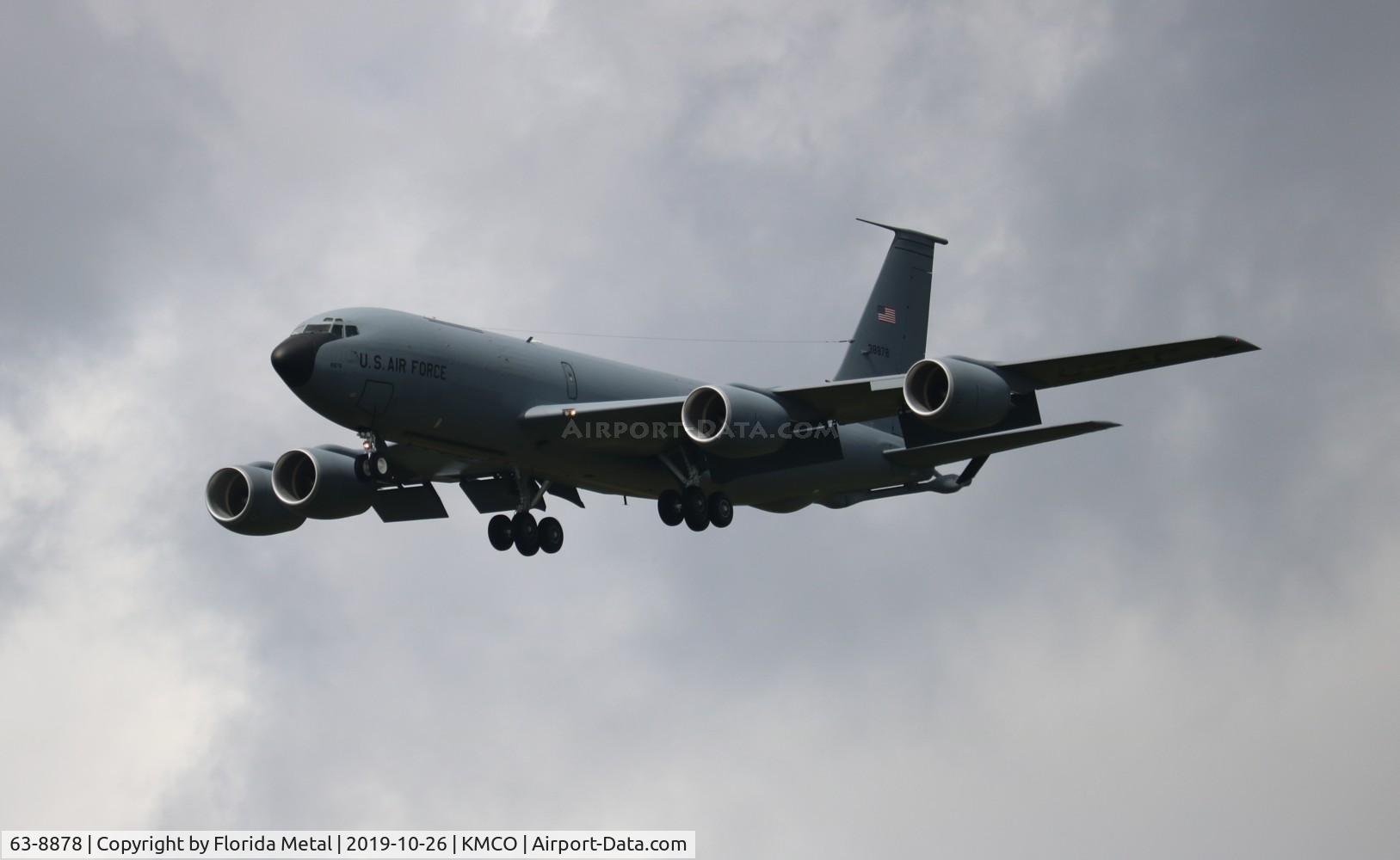 63-8878, 1963 Boeing KC-135R Stratotanker C/N 18726, KC-135R