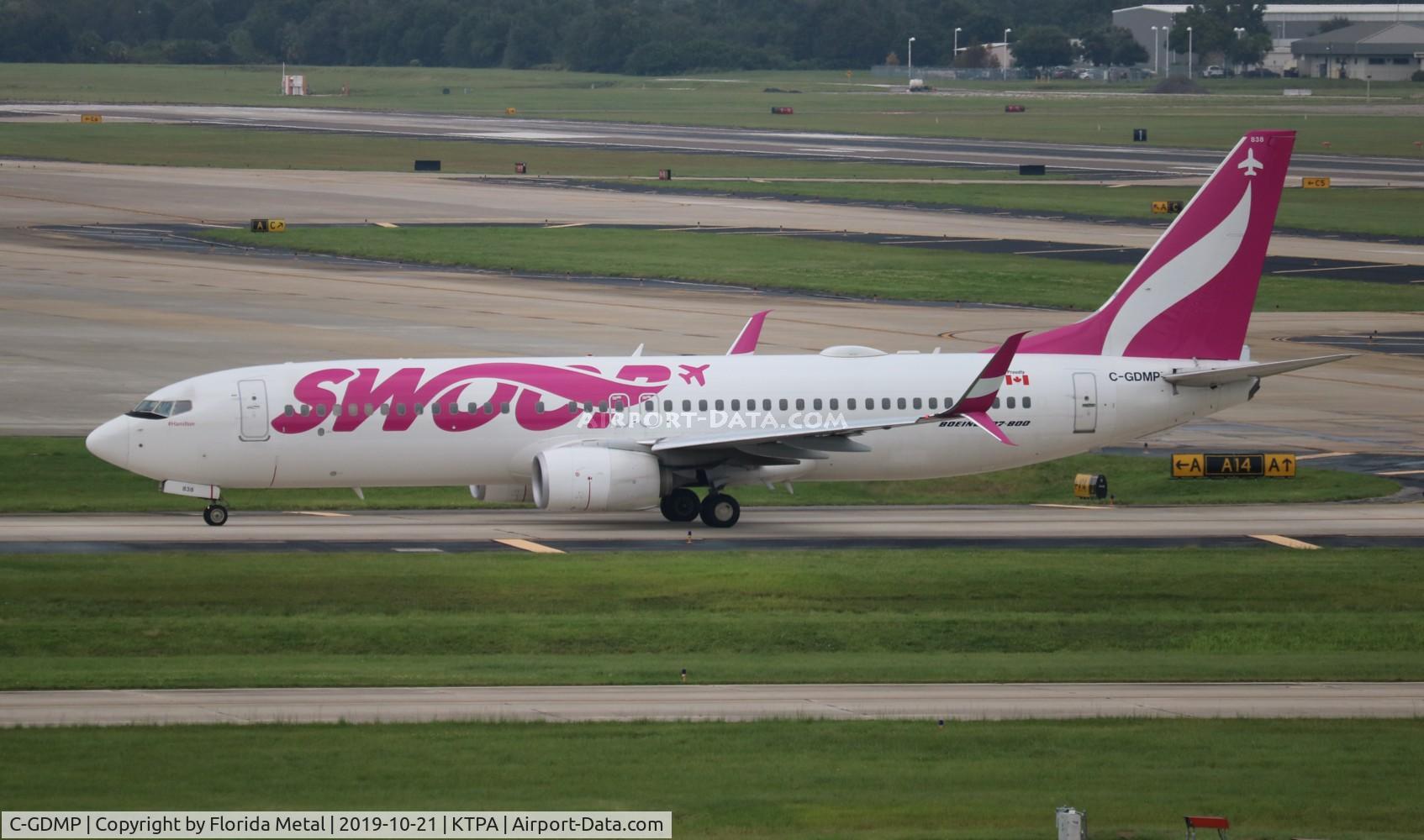 C-GDMP, 2015 Boeing 737-8CT C/N 60131, Swoop