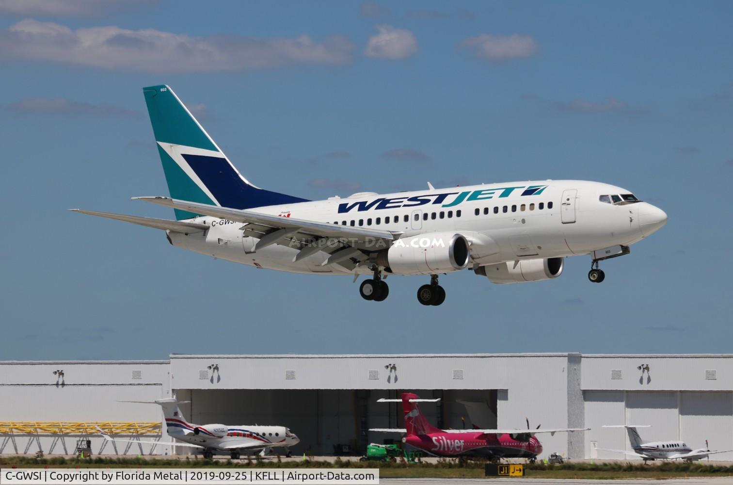 C-GWSI, 2005 Boeing 737-6CT C/N 34286, WestJet