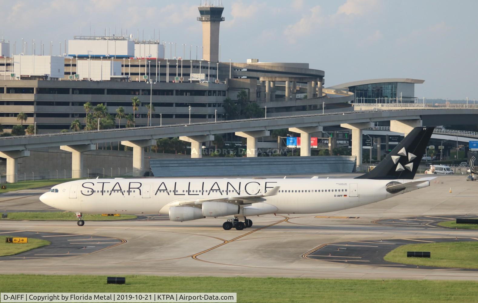D-AIFF, 2001 Airbus A340-313X C/N 447, Lufthansa