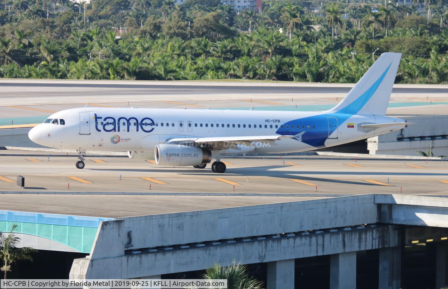 HC-CPB, 2001 Airbus A320-233 C/N 1500, TAME A320