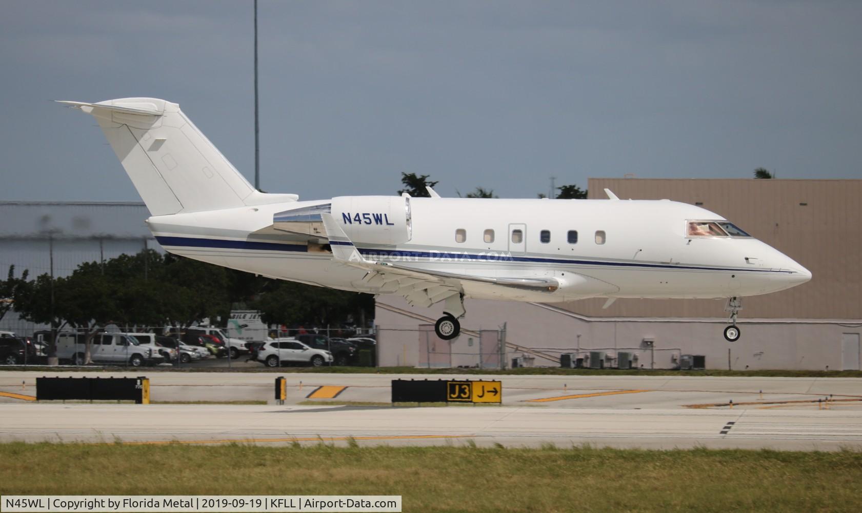 N45WL, 1983 Canadair Challenger 601 (CL-600-2A12) C/N 3004, Challenger 601