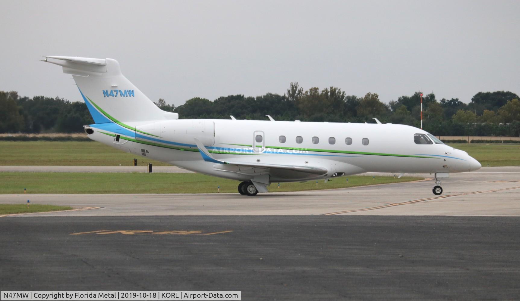N47MW, 2018 Embraer EMB-550 Legacy 500 C/N 55000080, Legacy 500