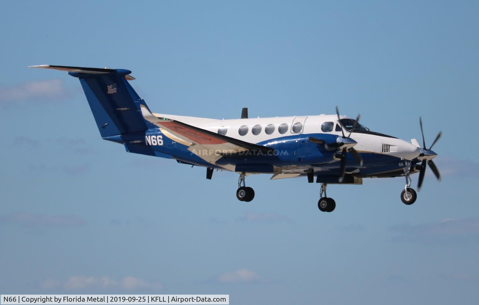 N66, 1987 Beech 300 C/N FF-1, FAA Kingair