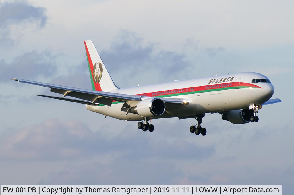 EW-001PB, 2004 Boeing 767-32K/ER C/N 33968, Belarus - Government Boeing 767-300