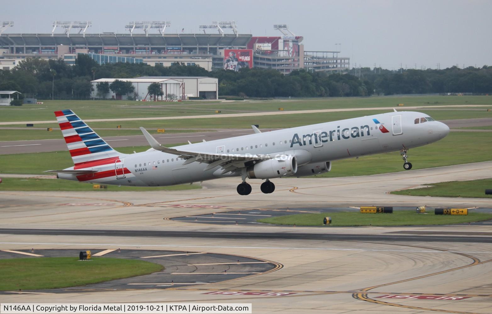 N146AA, 2015 Airbus A321-231 C/N 6761, American