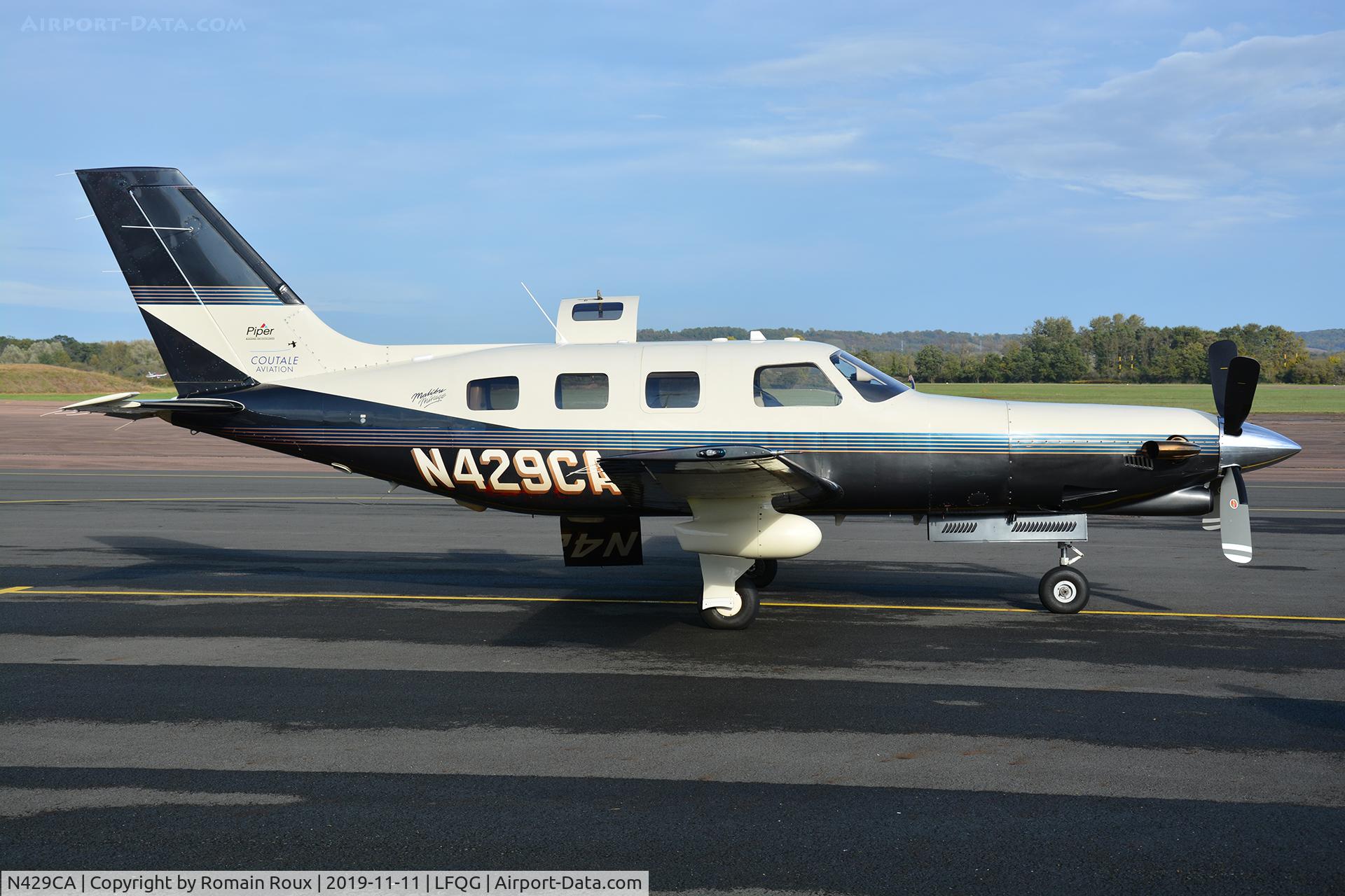 N429CA, 1997 Piper PA-46-350P Malibu Mirage C/N 4636092, Coutale Aviation