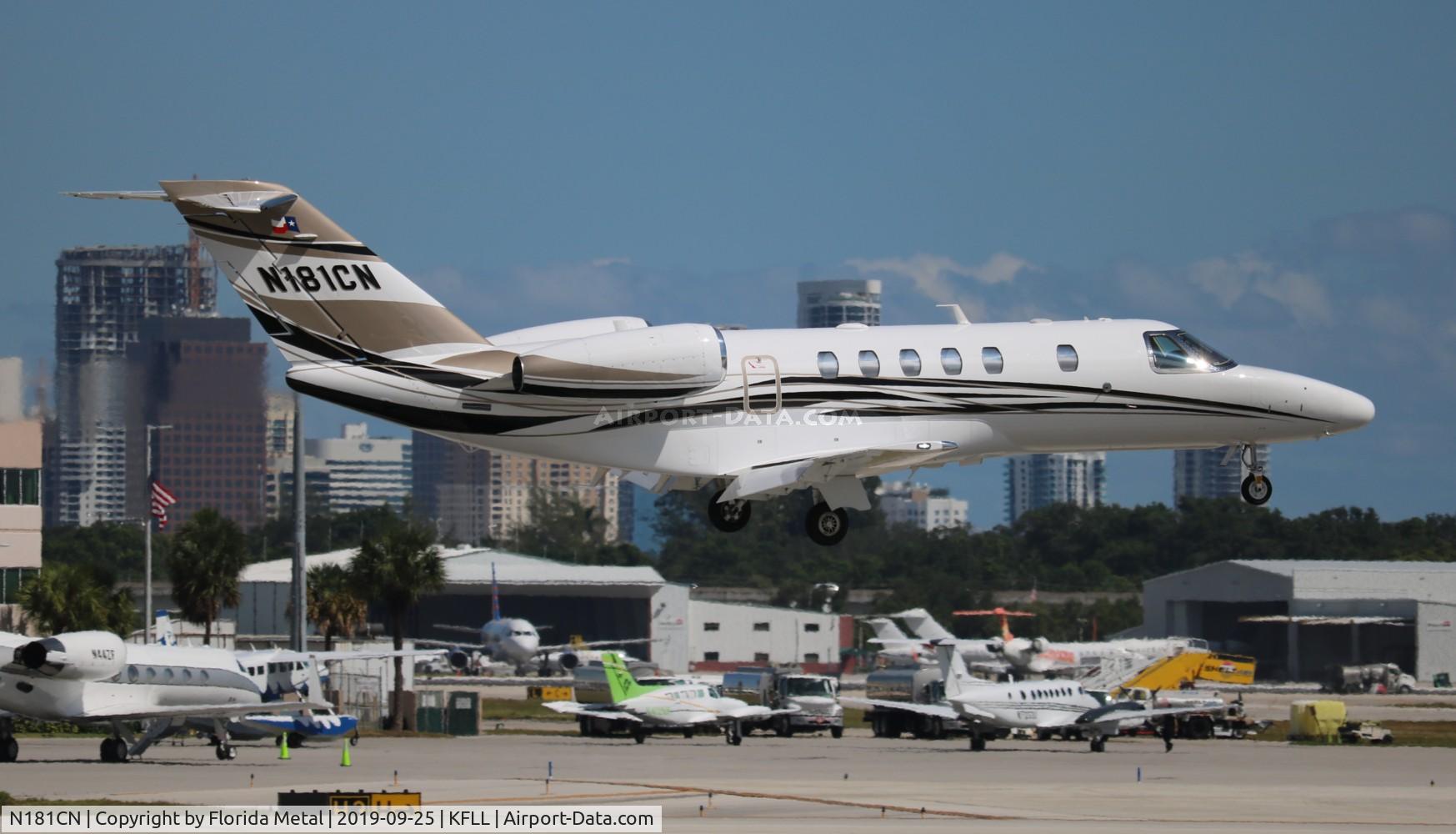 N181CN, 2011 Cessna 525C CitationJet CJ4 C/N 525C-0040, Cessna CJ4