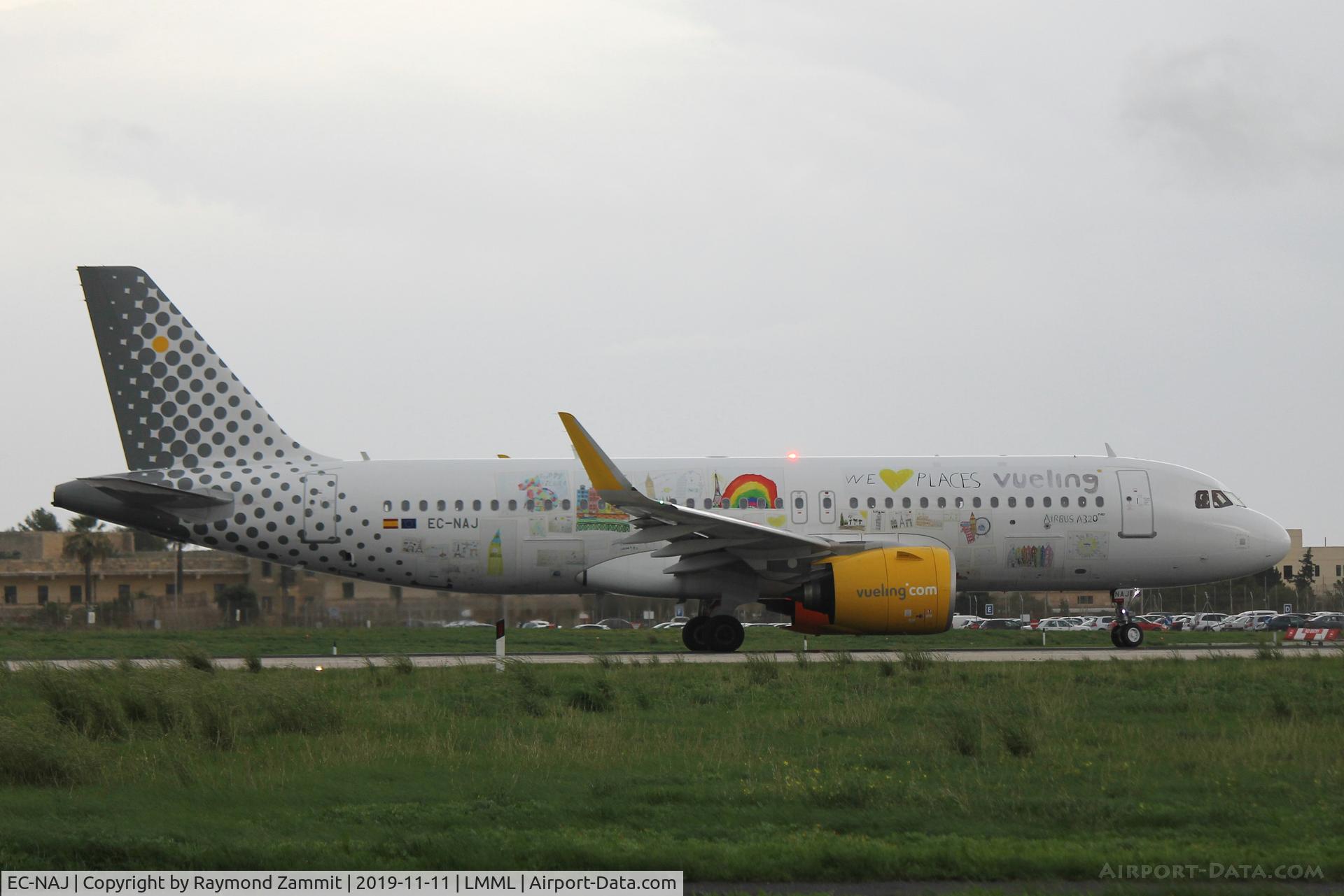 EC-NAJ, 2018 Airbus A320-271N C/N 8510, A320 EC-NAJ in Vueling special livery