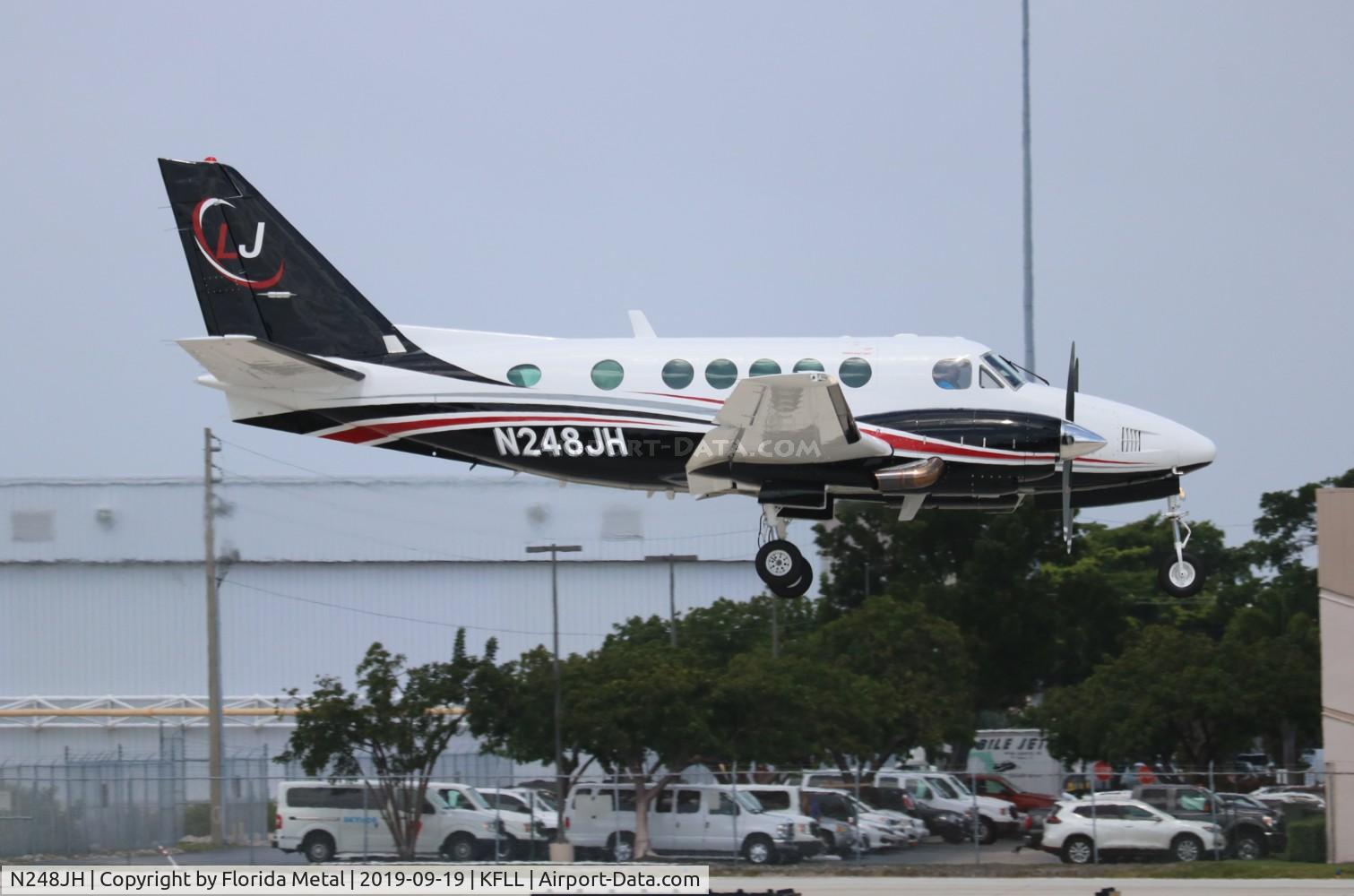 N248JH, 1982 Beech B100 King Air King Air C/N BE-126, Beech 100