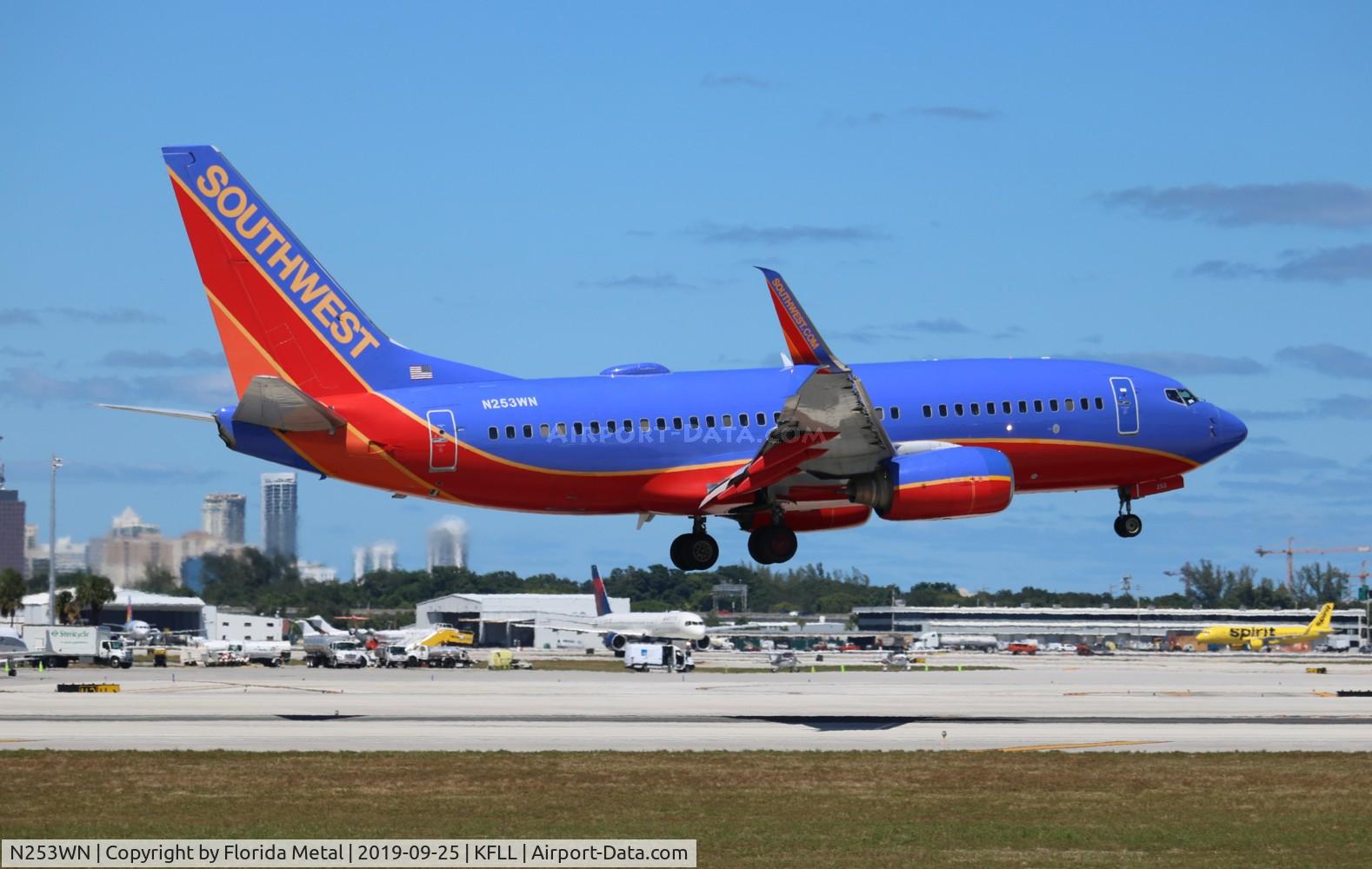 N253WN, 2006 Boeing 737-7H4 C/N 32511, Southwest