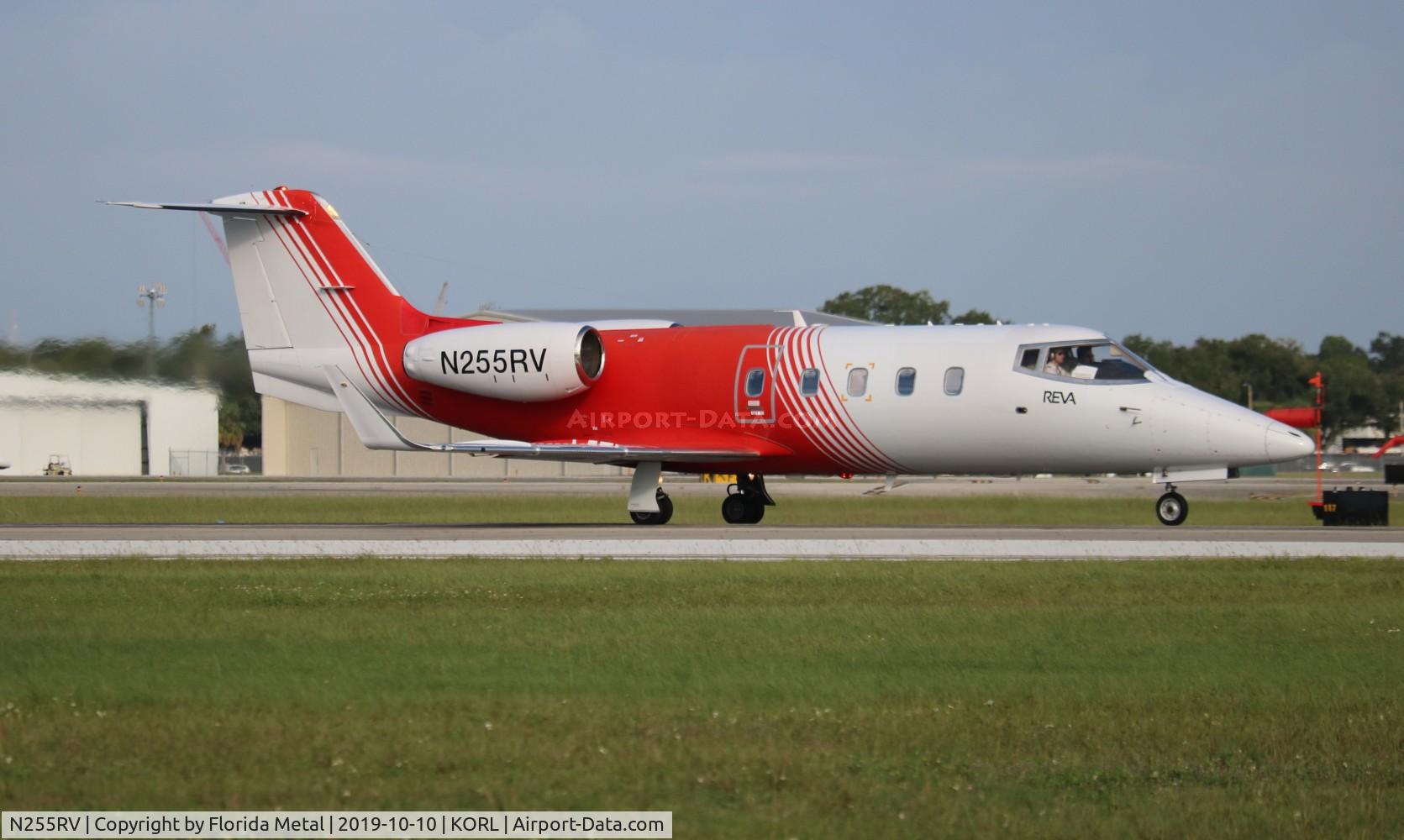 N255RV, 1983 Gates Learjet 55 C/N 095, Lear 55