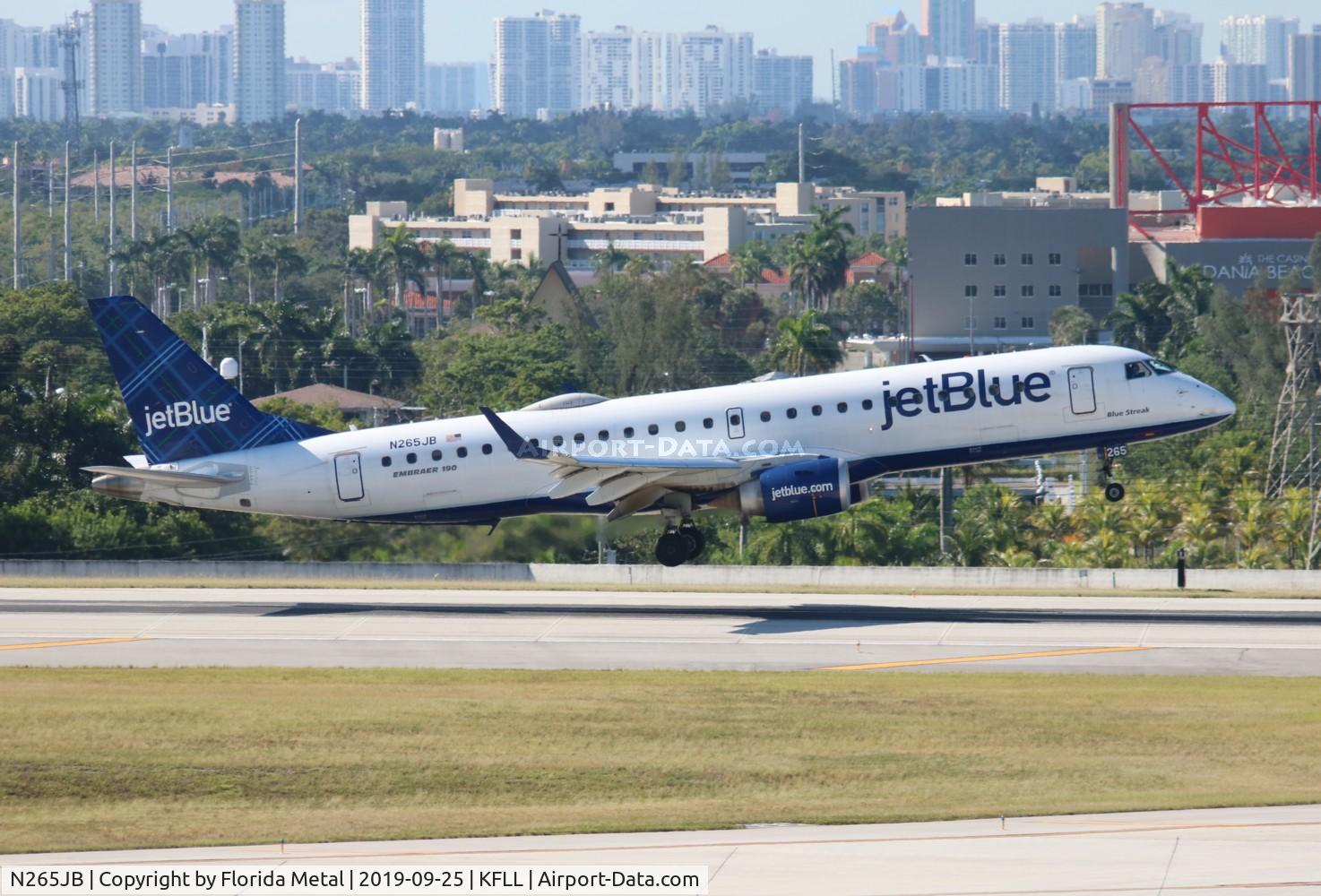 N265JB, 2006 Embraer ERJ-190-100 IGW 190AR C/N 19000049, JetBlue