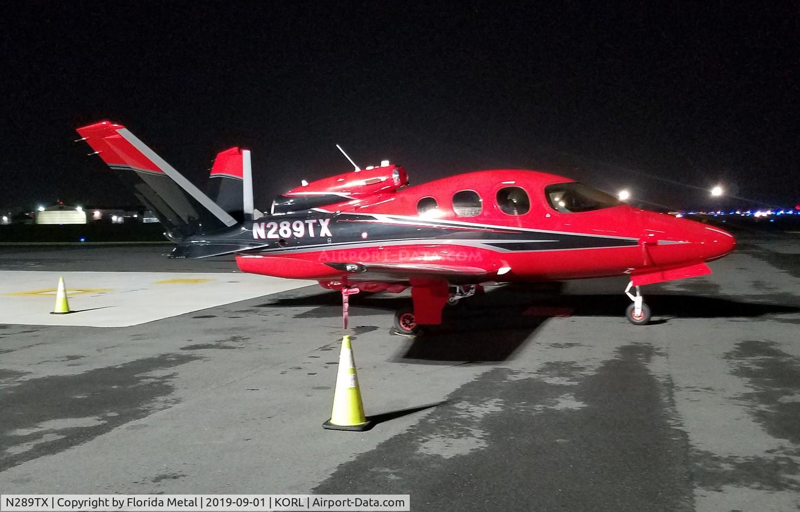 N289TX, 2018 Cirrus SF-50 Vision C/N 0083, SF50 Vision