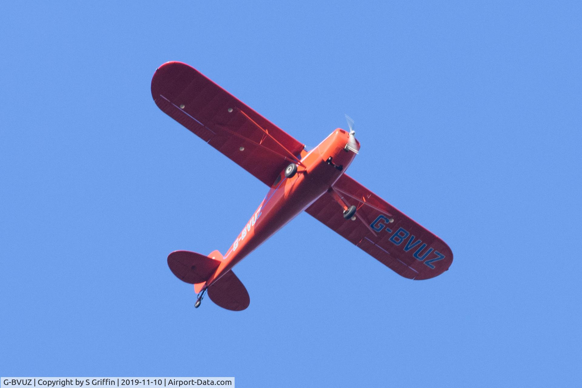 G-BVUZ, 1946 Cessna 120 C/N 11334, Seen over Thornham, Norfolk, England.