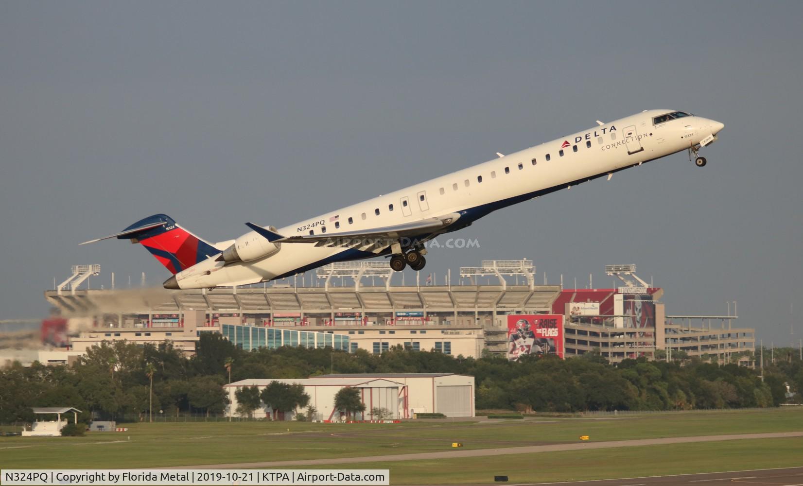 N324PQ, 2014 Bombardier CRJ 900LR (CL-600-2D24) C/N 15324, Delta Connection