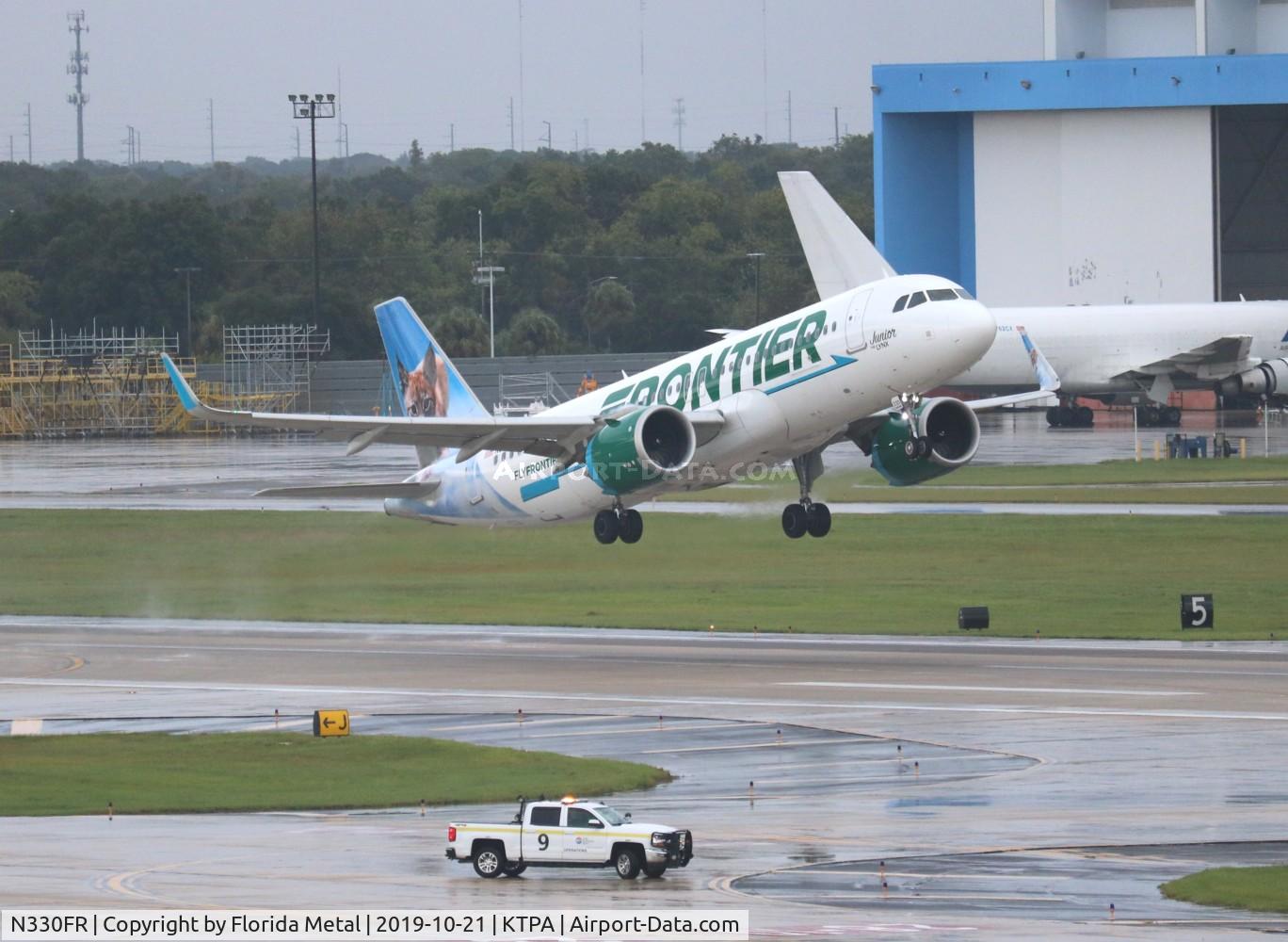 N330FR, 2018 Airbus A320-251N C/N 8219, Junior
