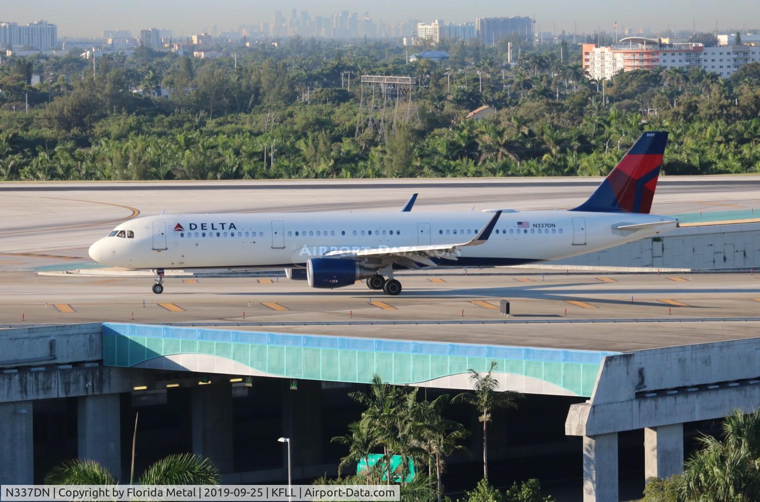 N337DN, 2018 Airbus A321-211 C/N 8063, Delta