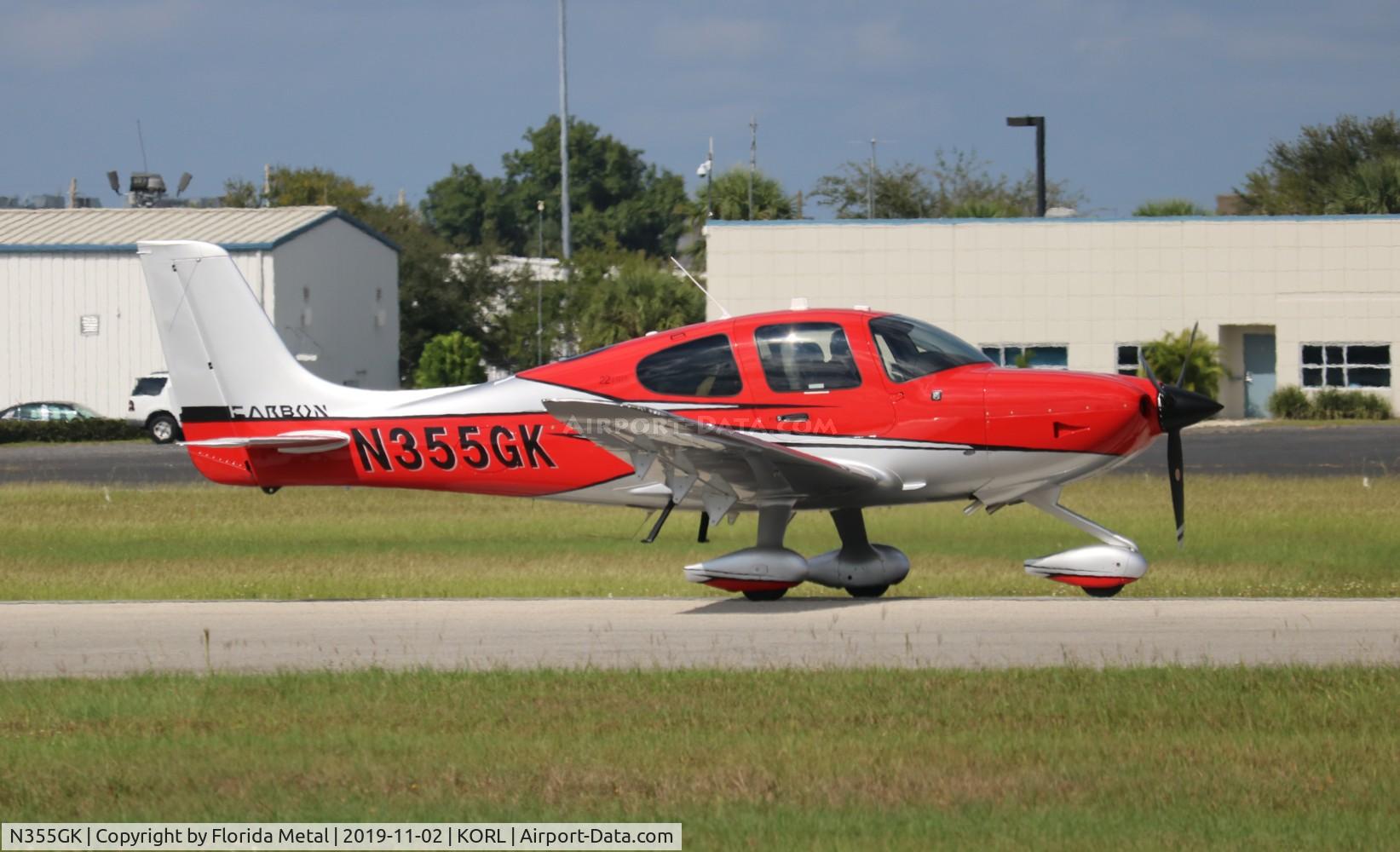 N355GK, 2019 Cirrus SR22 C/N 4799, Cirrus SR22