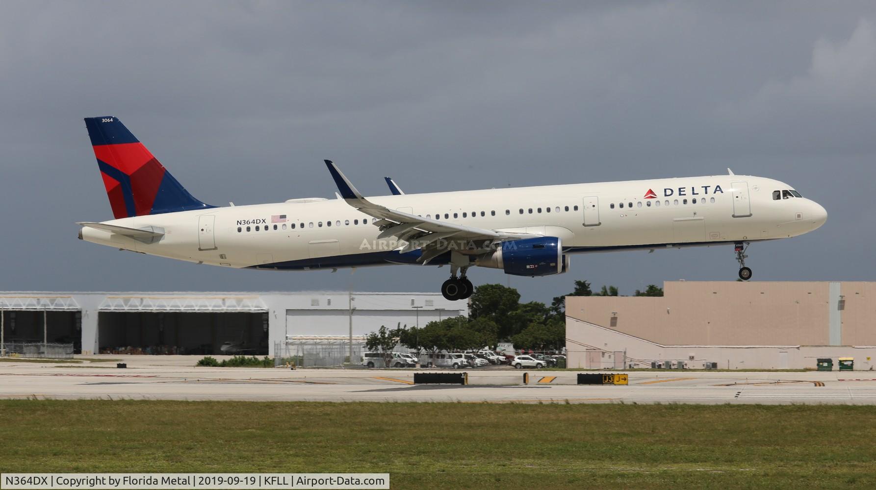 N364DX, 2018 Airbus A321-211 C/N 8530, Delta