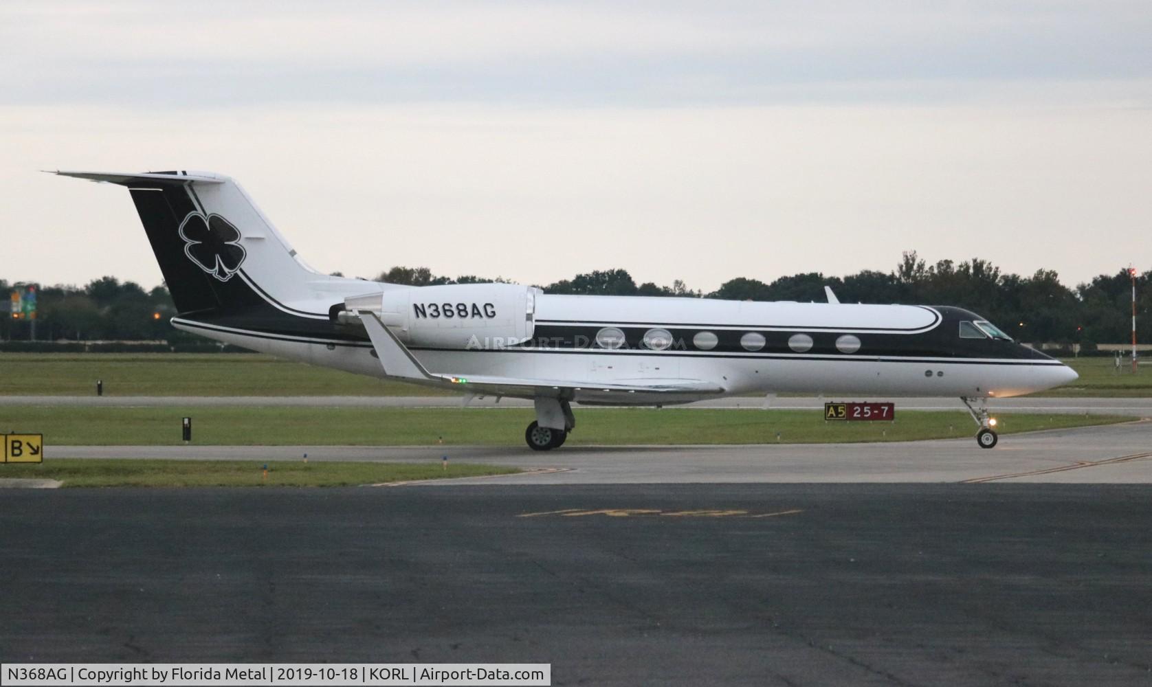 N368AG, 1989 Gulfstream Aerospace G-IV C/N 1087, Gulfstream IV