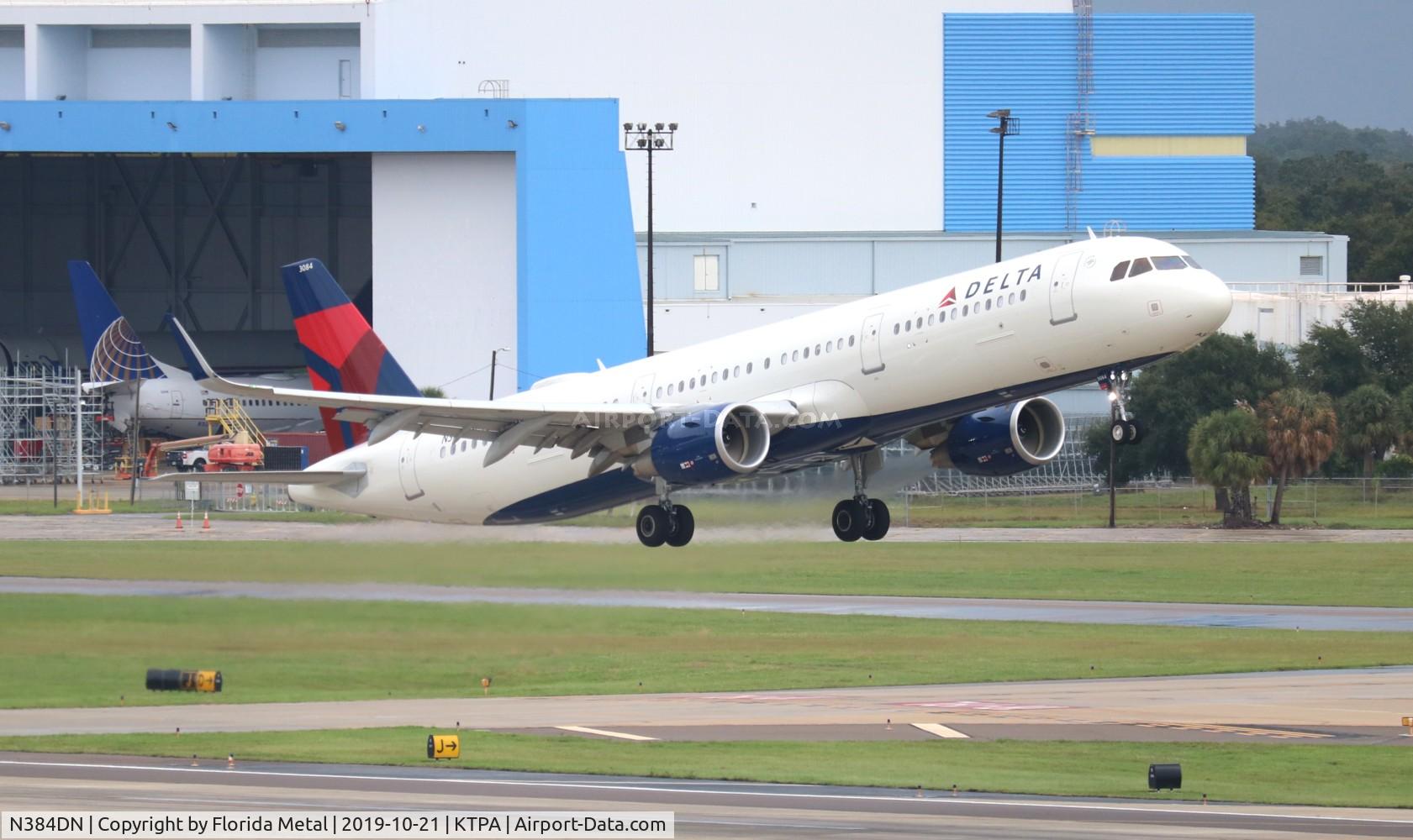 N384DN, 2019 Airbus A321-211 C/N 8974, Delta