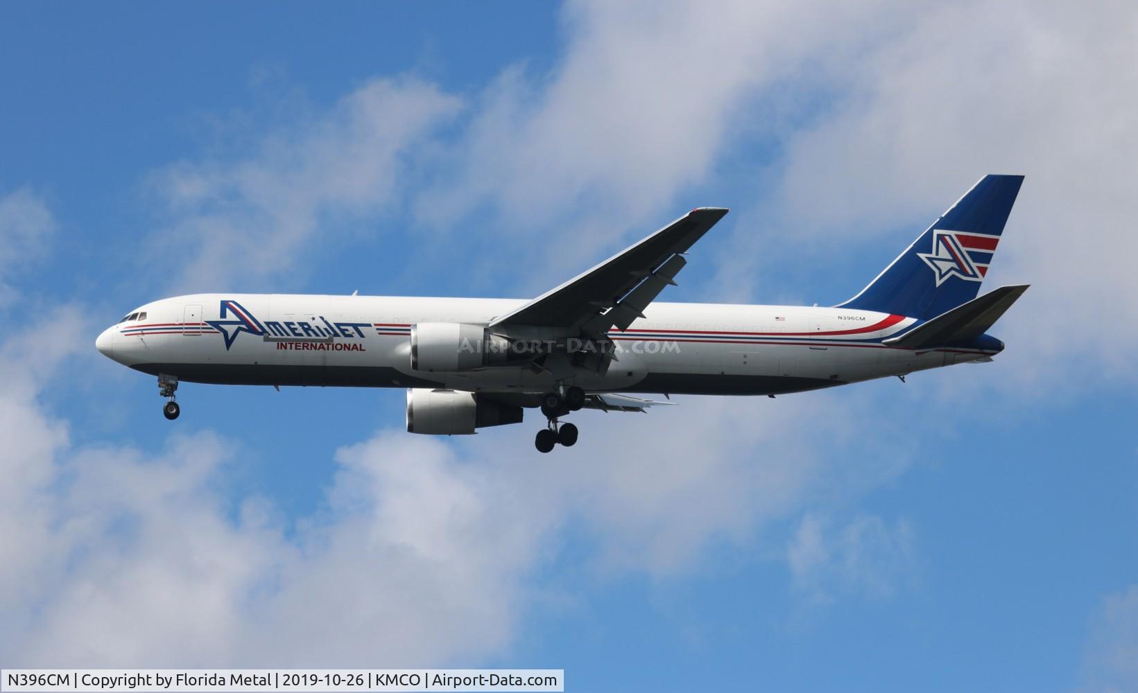 N396CM, 1991 Boeing 767-323 C/N 25195, Amerijet