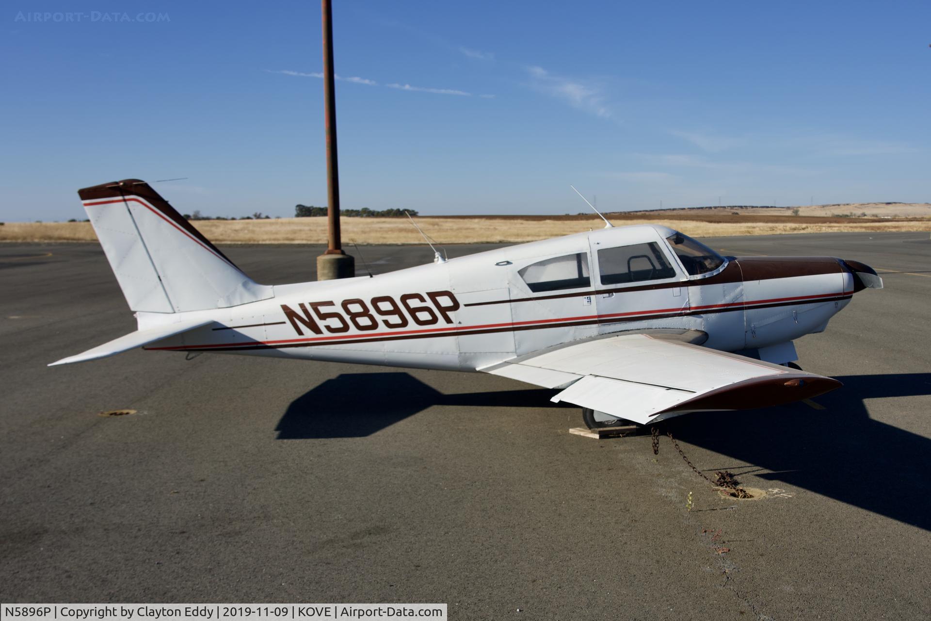 N5896P, 1959 Piper PA-24-250 Comanche C/N 24-983, Oroville Airport California 2019.