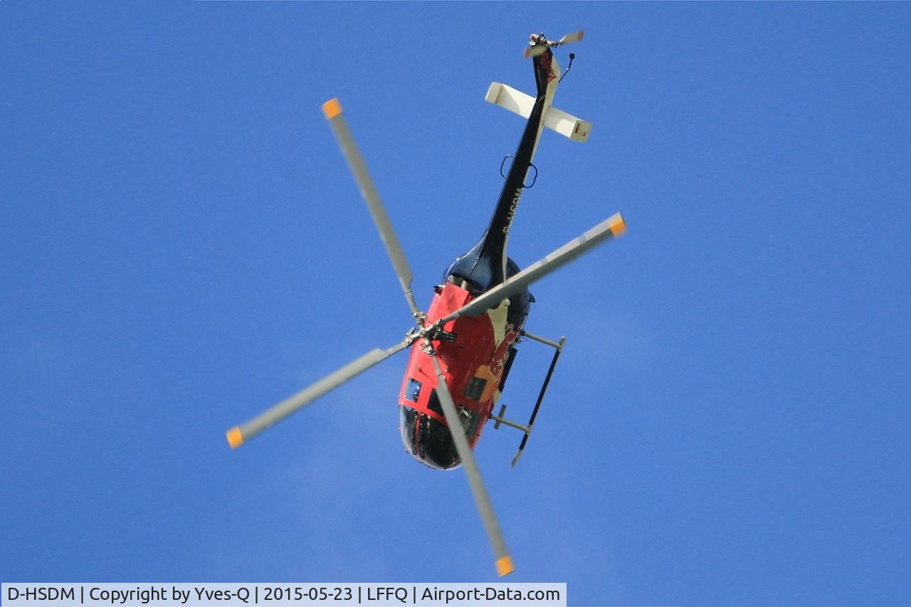 D-HSDM, MBB Bo-105CB C/N S-126, MBB Bo-105CB, On display, La Ferté-Alais airfield (LFFQ) Airshow 2015