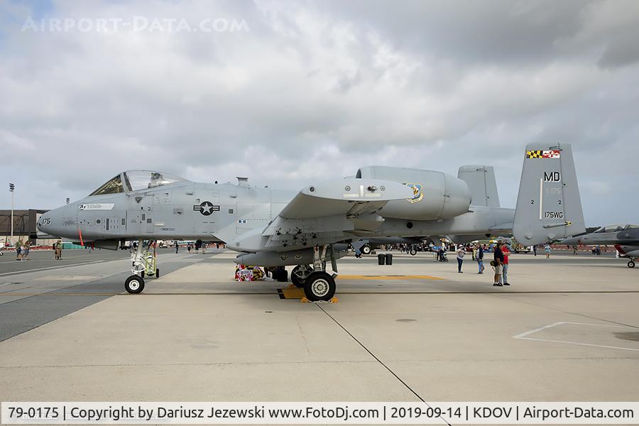 79-0175, 1979 Fairchild Republic A-10C Thunderbolt II C/N A10-0439, A-10C Thunderbolt 79-0175 MD from 104th FS 175th WG Martin State Airport, MD