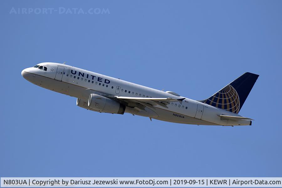 N803UA, 1997 Airbus A319-131 C/N 748, Airbus A319-131 - United Airlines  C/N 748, N803UA