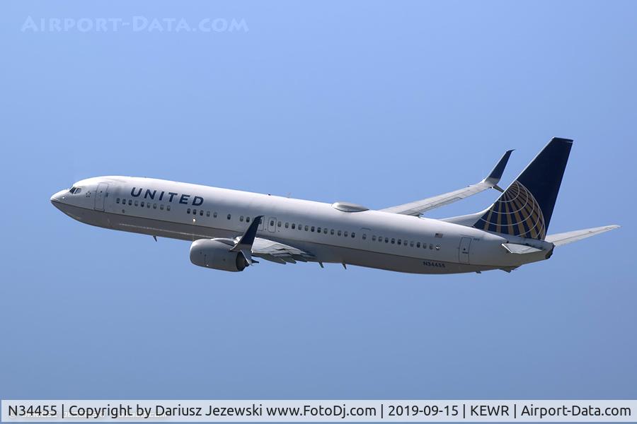 N34455, 2012 Boeing 737-924/ER C/N 41743, Boeing 737-924/ER - United Airlines  C/N 41743, N34455
