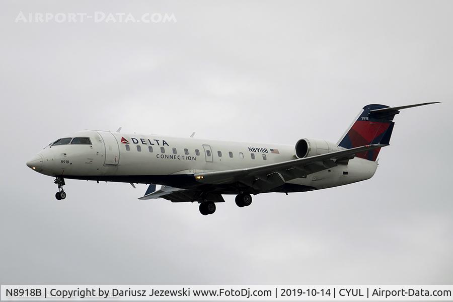 N8918B, 2004 Bombardier CRJ-200 (CL-600-2B19) C/N 7918, Bombardier CRJ-200LR (CL-600-2B19) - Delta Connection (Endeavor Air)   C/N 7918, N8918B