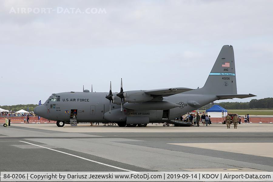 84-0206, 1985 Lockheed C-130H Hercules C/N 382-5043, C-130H Hercules 84-0206  from 142nd AS 166th AW New Castle AP, DE