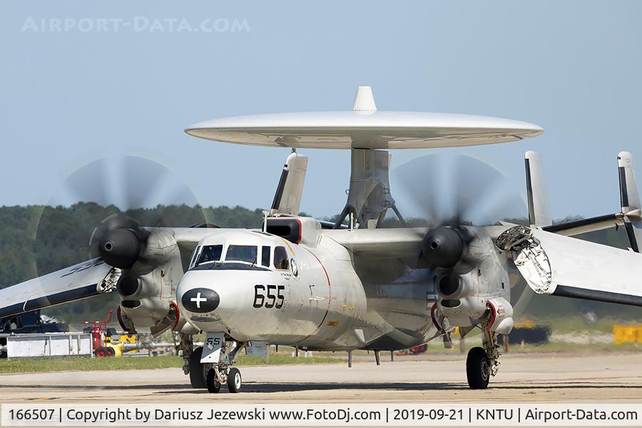166507, Northrop Grumman TE-2C C/N Not found 166507, E-2C Hawkeye 166507 665 from VAW-120 
