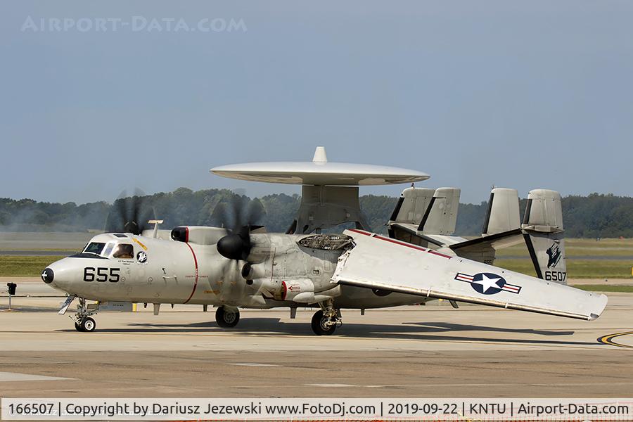 166507, Northrop Grumman TE-2C C/N Not found 166507, E-2C Hawkeye 166507 665 from VAW-120 