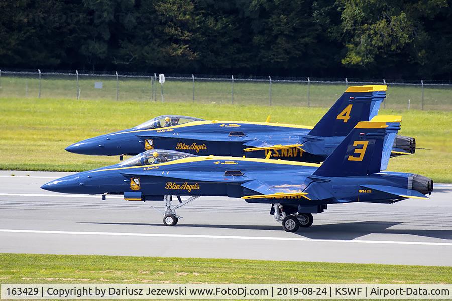 163429, 1987 McDonnell Douglas F/A-18C-23-MC Hornet C/N 0622/C003, F/A-18C Hornet 163429 C/N 0622 from Blue Angels Demo Team  NAS Pensacola, FL