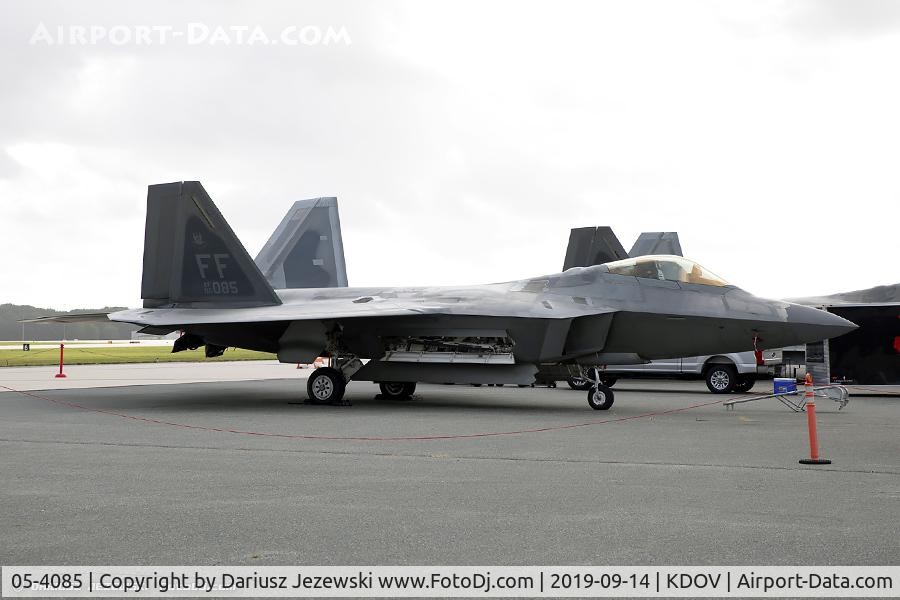 05-4085, 2005 Lockheed Martin F-22A Raptor C/N 4085, F-22 Raptor 05-4085 FF from 94th FS 