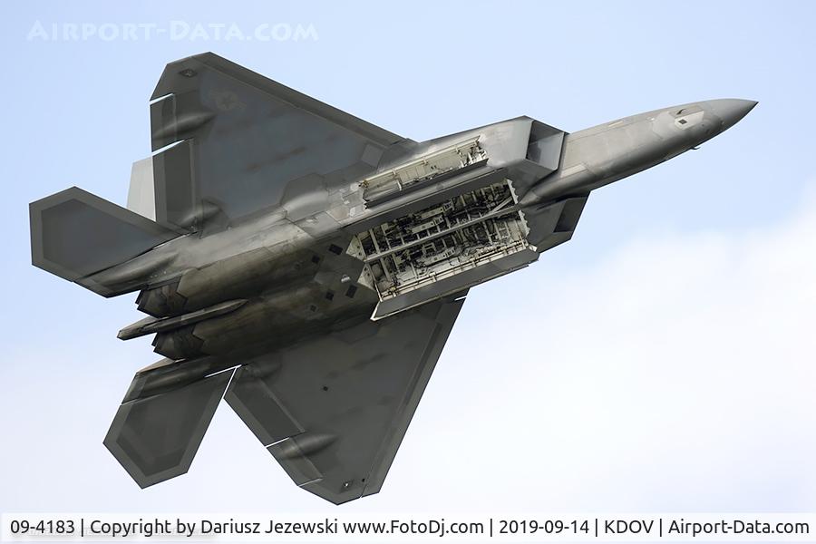 09-4183, Lockheed Martin F-22A Raptor C/N 4183, F-22 Raptor 09-4183 FF from 94th FS 