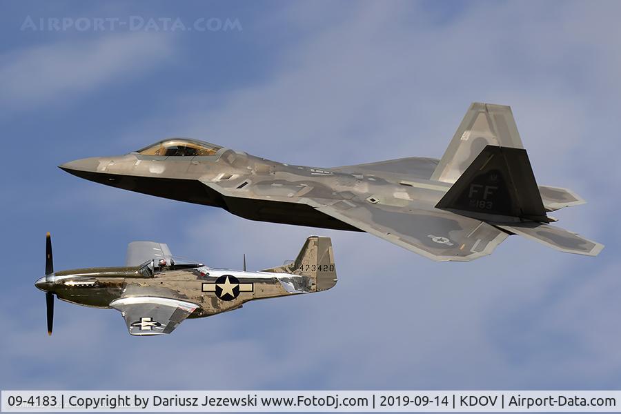 09-4183, Lockheed Martin F-22A Raptor C/N 4183, F-22 Raptor 09-4183 FF from 94th FS 