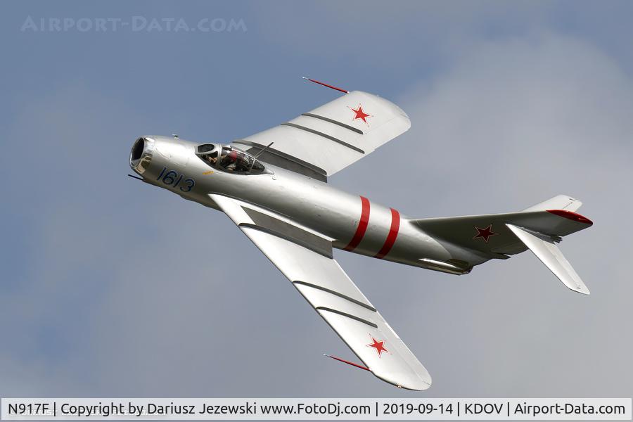 N917F, 1980 Mikoyan-Gurevich MiG-17 C/N 1C1613, PZL Mielec Lim-5 (MiG-17F)  C/N 1C1613, NX917F