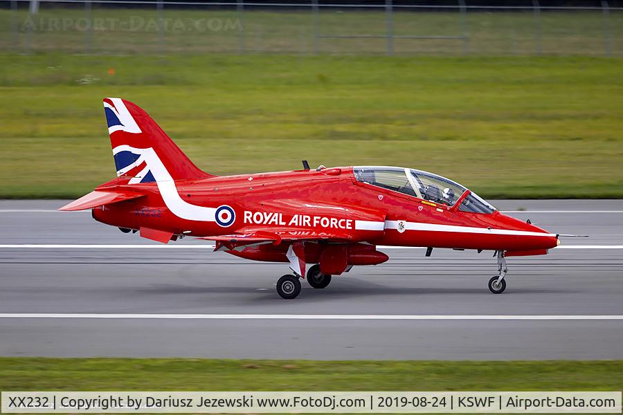XX232, 1978 Hawker Siddeley Hawk T.1 C/N 068/312068, RAF Hawk T.1A XX232  from Royal Air Force Aerobatic Team 
