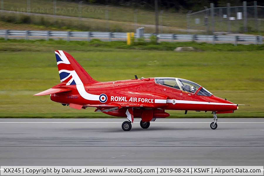 XX245, 1978 Hawker Siddeley Hawk T.1 C/N 081/312081, RAF Hawk T.1A XX245  from Royal Air Force Aerobatic Team 