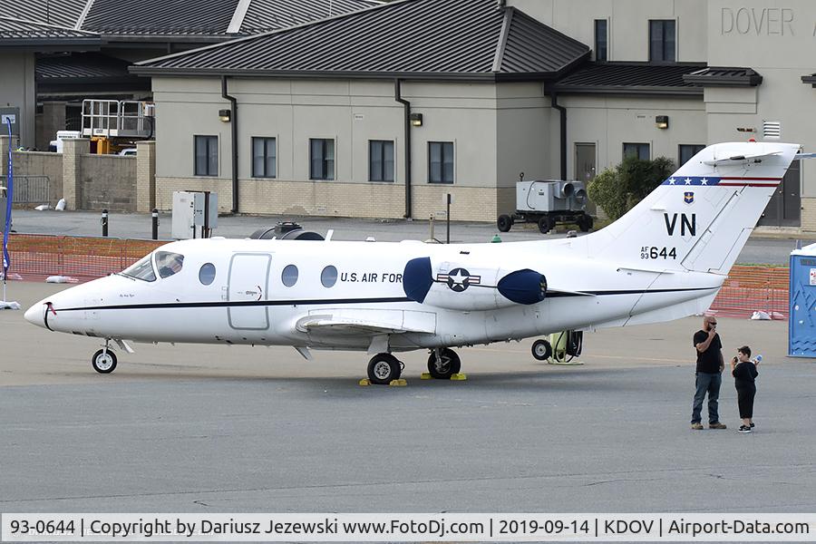 93-0644, 1993 Beechcraft T-1A Jayhawk C/N TT-101, T-1A Jayhawk 93-0644 VN from 32nd FTS 